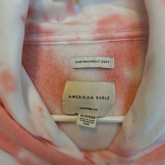 American Eagle amazingly soft tie dye hoodiejegging fit size XS - Picture 2 of 7